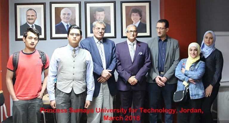 Princess Sumaya University for Technology, Jordan (March 2018)