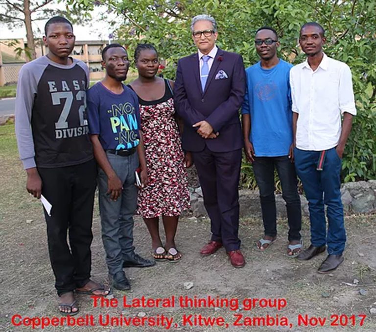 Copperbelt University, The Lateral thinking Group (Astroscience), Kitwe, Zambia 2017