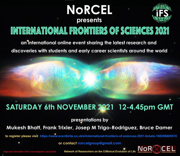 International Frontiers of Sciences 2021 (iFS – Remote Event)